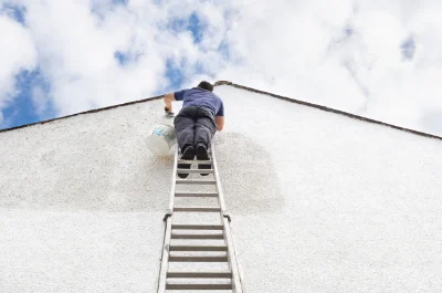 Peinture extérieure à Argentières — façades et ravalement